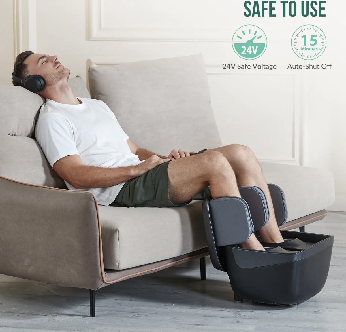 Fitness_Hub 3D Kneading,Rolling,Vibration,Heating Foot Calf Massager Personal Health Studio Leg Beautician.