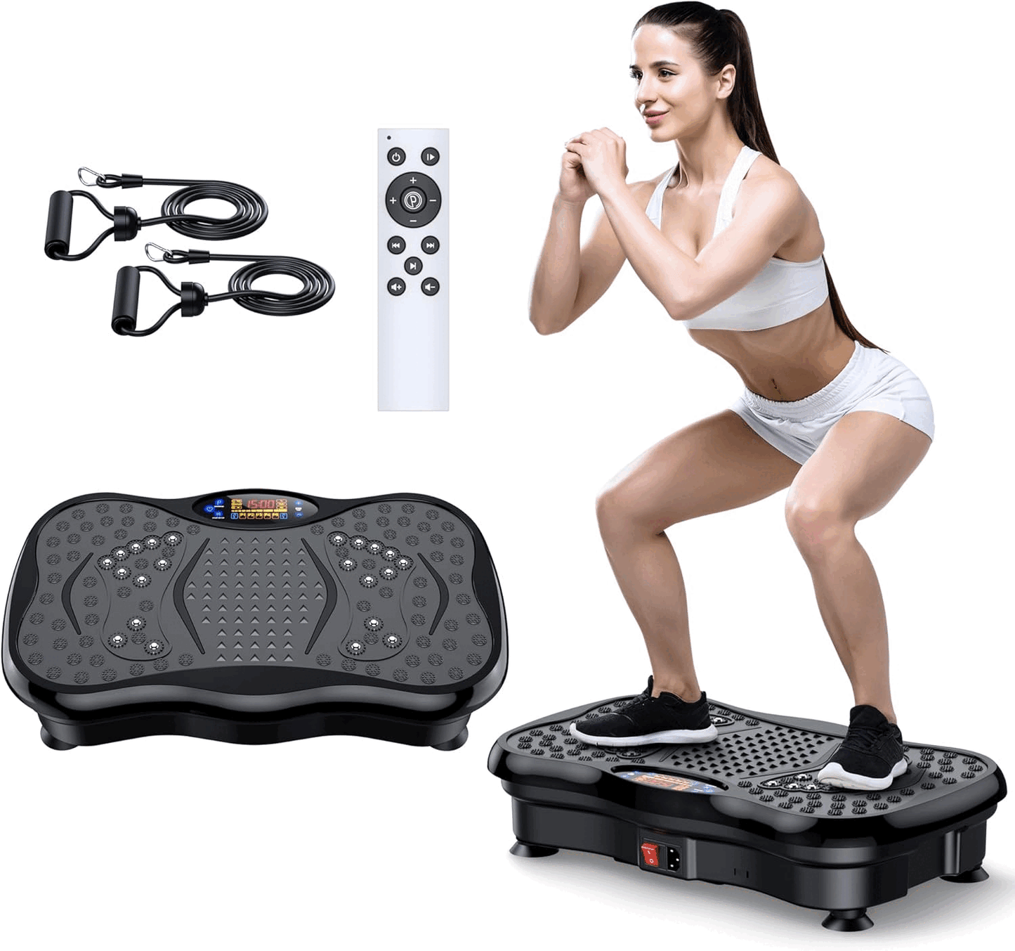 SOBO vibration plate For Weight Loss Fitness vibration platform Vibration Plate Exercise Machine,Whole Body Vibration Plate Machine Vibration Plate - 1 YEARS Warranty
