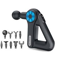 SOBO HEALTH CARE PRODUCT Cordless Massage Gun|Deep Tissue Percussion Body Massage Machine For Pain Relief|8 Specialized Heads|Massager Machine For Full Body,Battery Powered